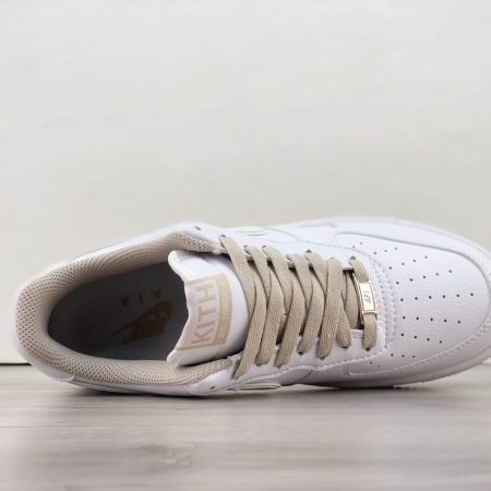 Nike Air Force White Brown - Image 6