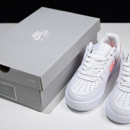 Nike womens Air Force 1 Low white pink AH0287-102 - Image 4