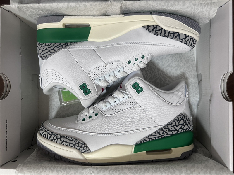 Air Jordan 3 "lucky Green CK9246-136 - Image 8