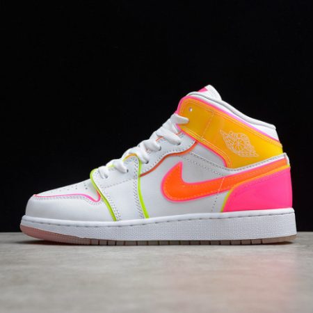 Air Jordan 1 Mid SE GS Edge Glow CV4611-100 - Image 2