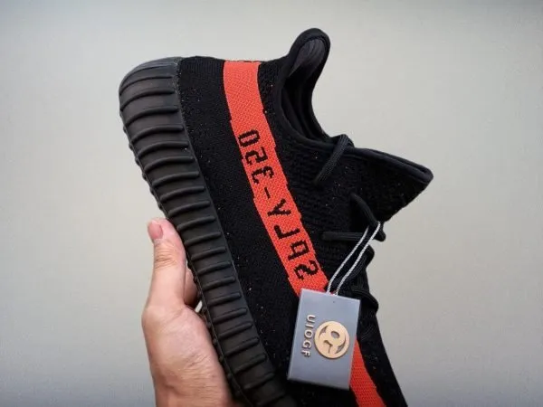 Yeezy350 Boost V2 “ Core Black Red"