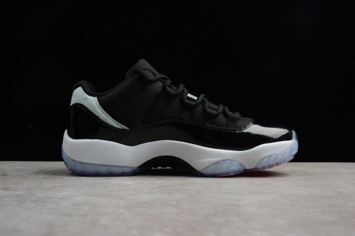 AIR JORDAN 11 RETRO LOW "INFRARED 23" black mens 528895-023 - Image 7