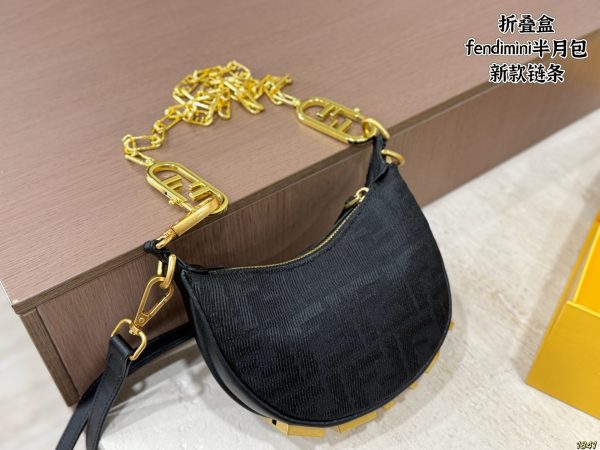 Fendi Mini Half Moon Bag