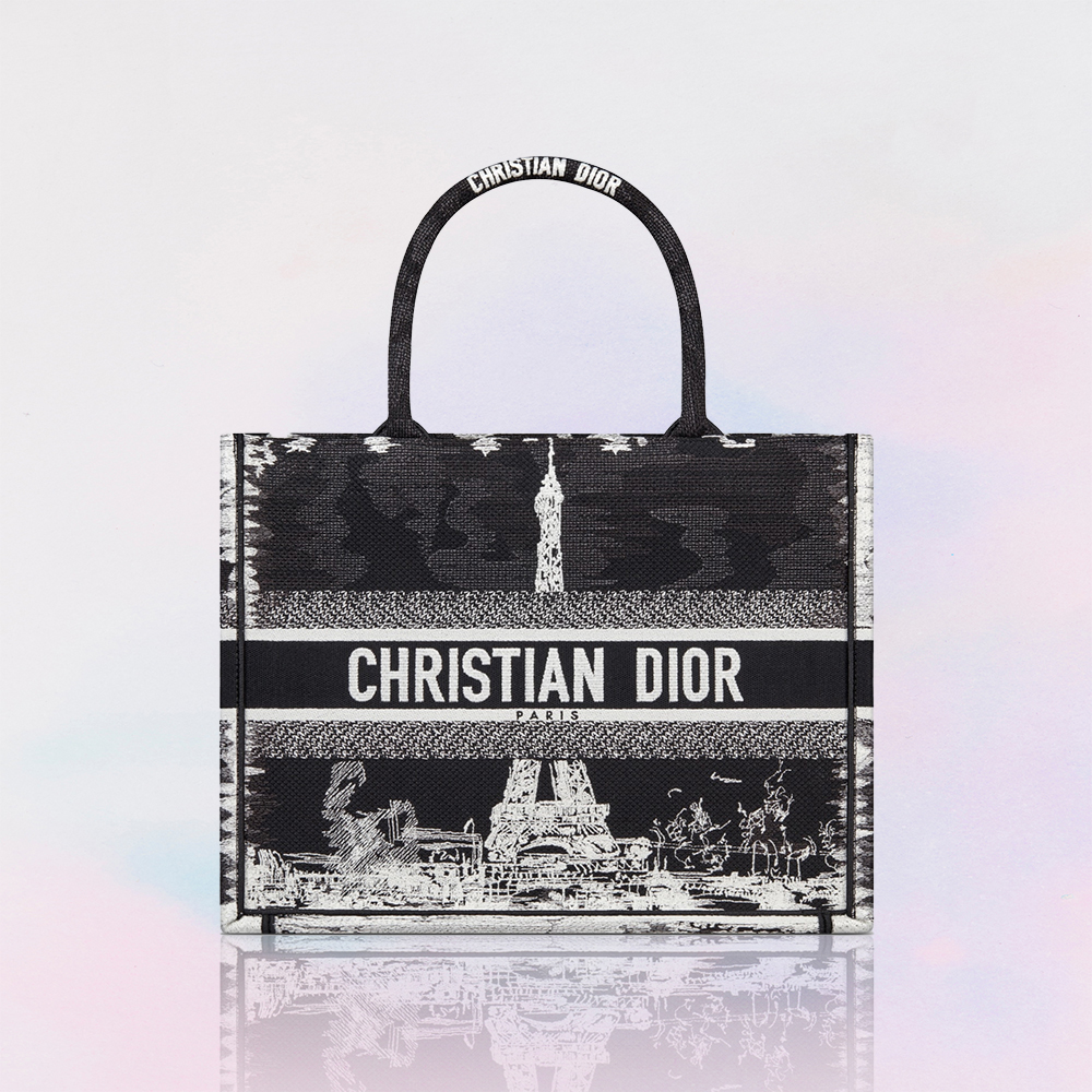 Dior Book Tote Paris Medium Bag - Image 5