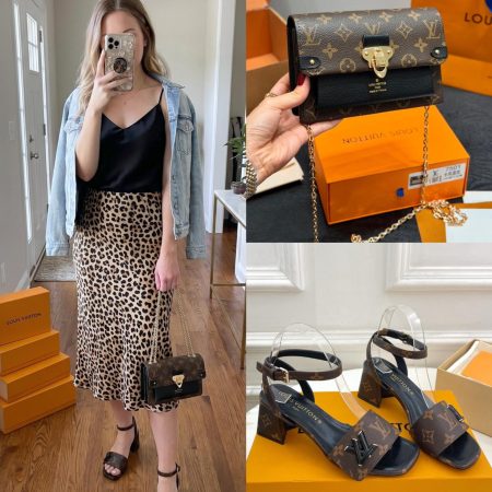 LV Shoes & Bag Set