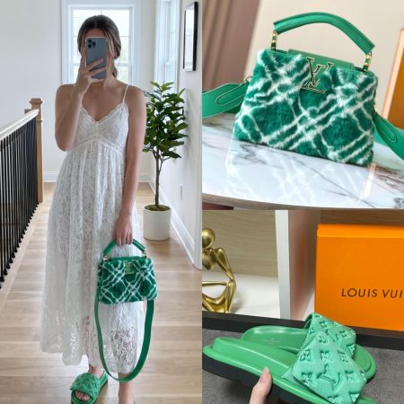 LV Shoes & Bag Set