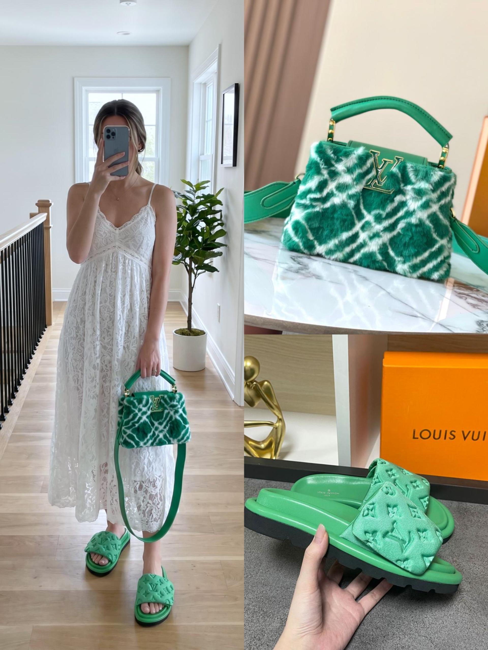 LV Shoes & Bag Set - Image 1