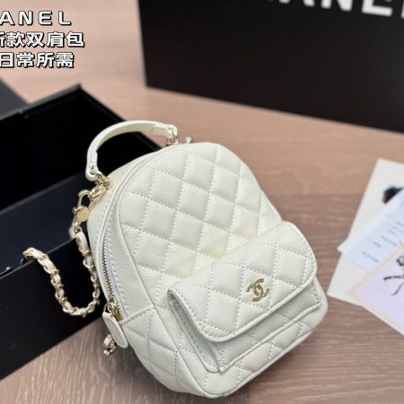 CHANEL Caviar Quilted CC Mini Classic Backpack - Image 2