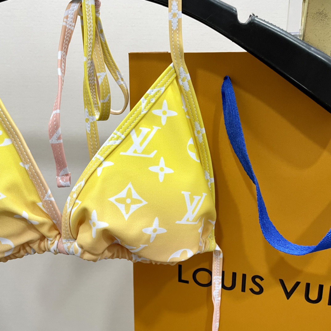 LV Two-Piece Swimsuit Swimwear - Image 8