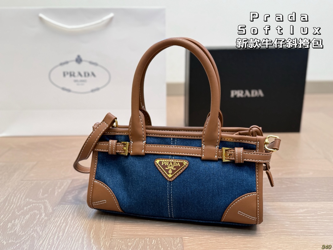 Prada Softlux Crossbody Bag - Image 2
