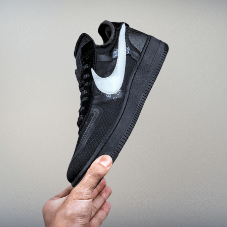 OFF-WHITE x Air Force 1 Low Black White 2.0 - Image 6