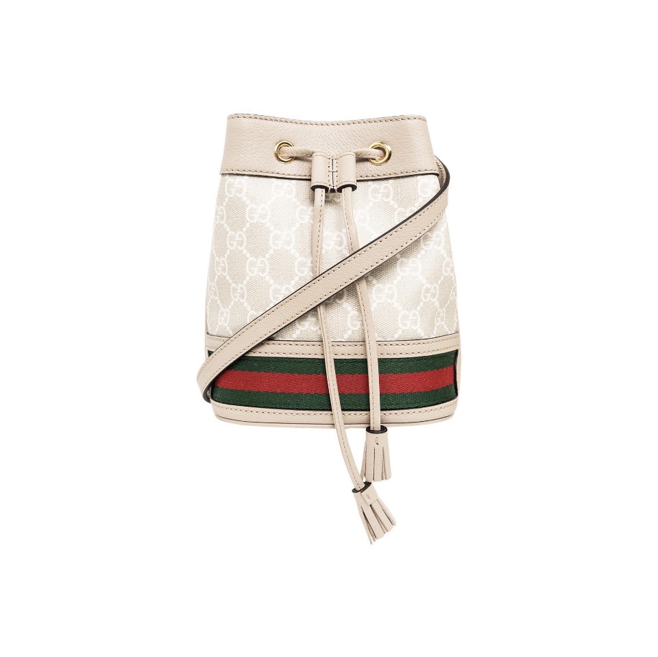 Gucci GG Supreme Monogram Bucket Bag - Image 5