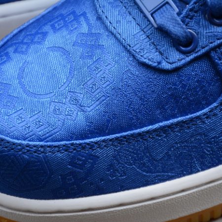 CLOT Nike Air Force 1 Blue Silk CJ5290-400 - Image 9