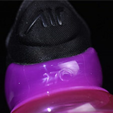 Nike womens Air Max 270 black purple AH6789 016 - Image 6