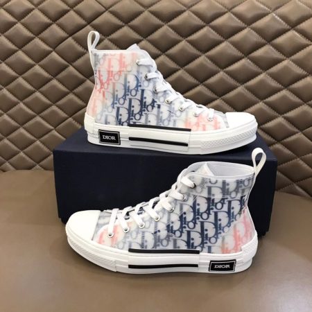 Dior B23 KAWS Newest Canvas Shoes - Image 2