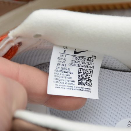 Nike Air Force 1 07 ESS White Brown Metallic Gold CW2288-686 - Image 7