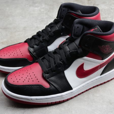 Air Jordan 1 MID bred toe 554724-066 - Image 7
