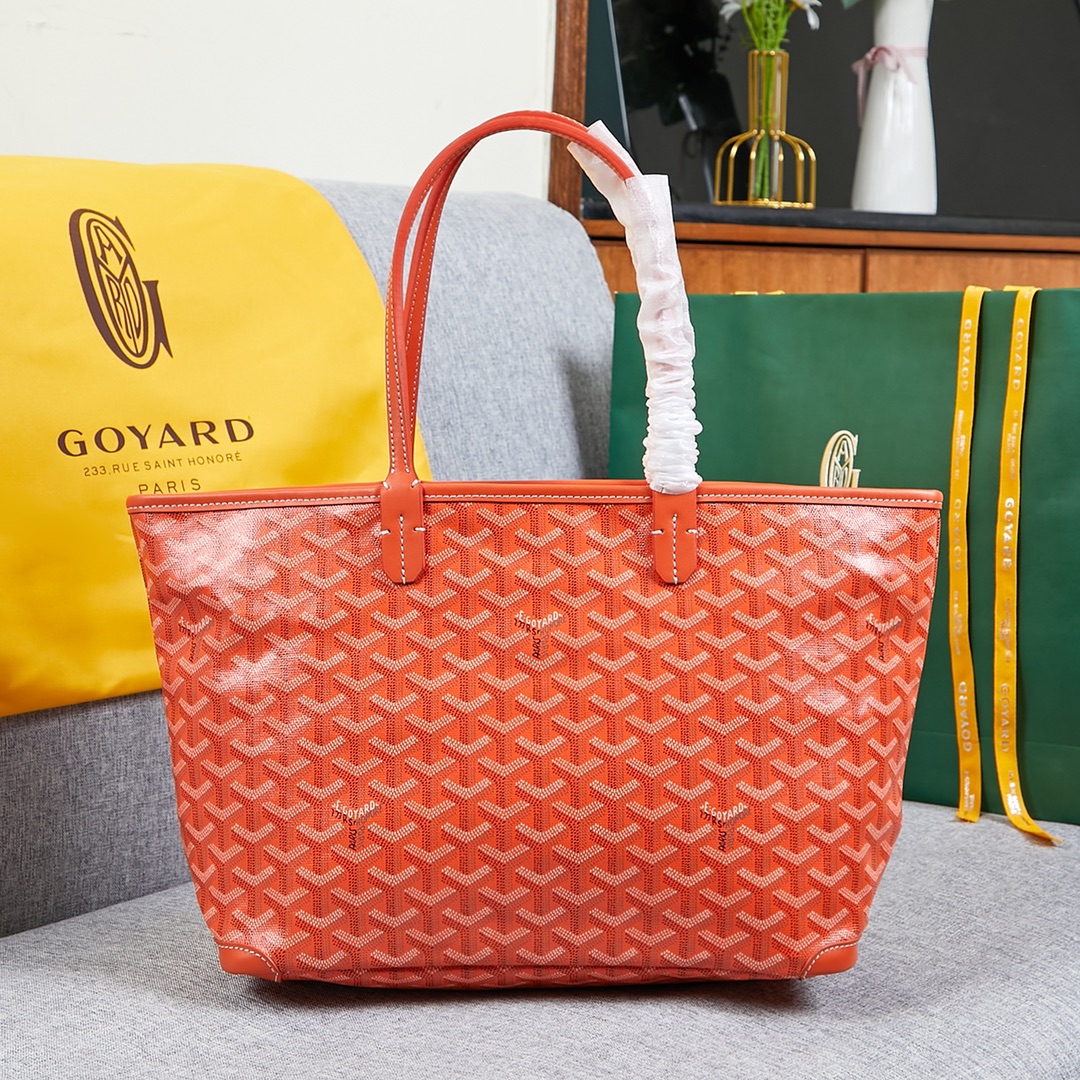 Goyard artois bag orange - Image 1