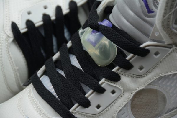 Off-White Air Jordan 5 white green purple CT8480-105