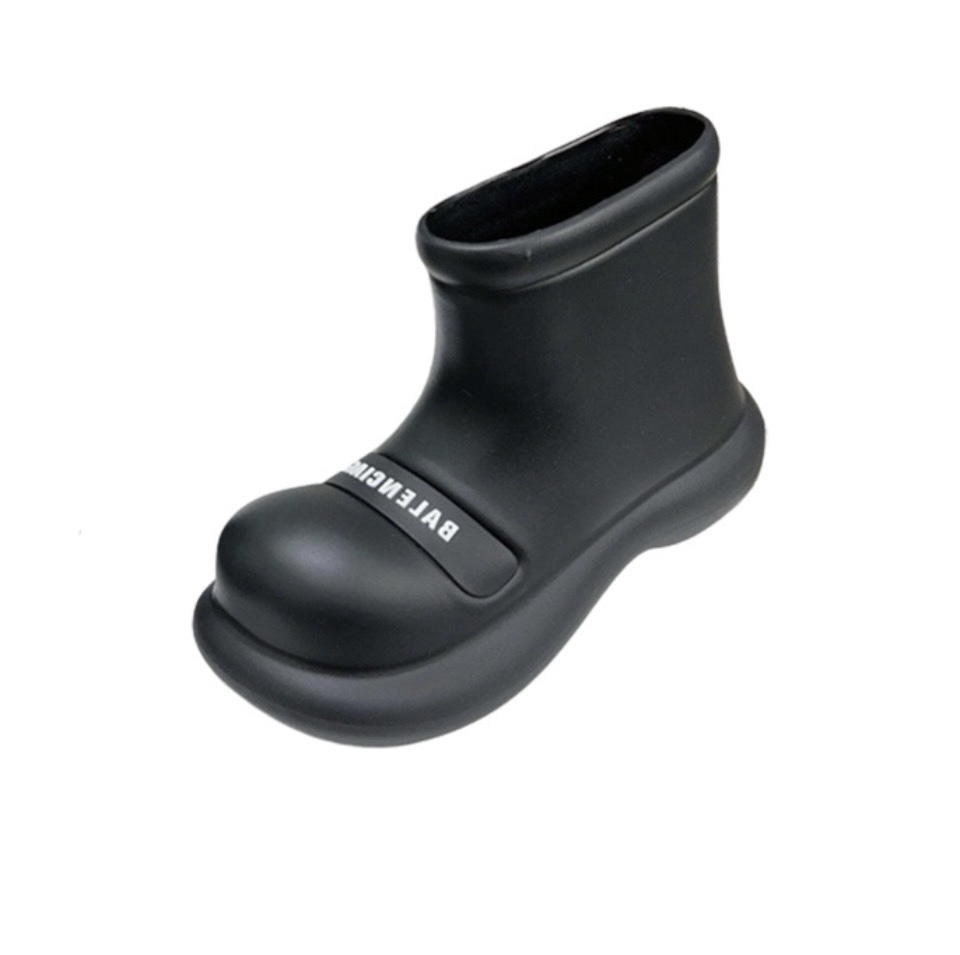 Balenciaga round Toe Rain Boots Slide Sandal - Image 1
