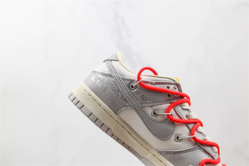 OFF WHITE X Nike Dunk SB Low The 50 NO.06 DM1602-110 - Image 8