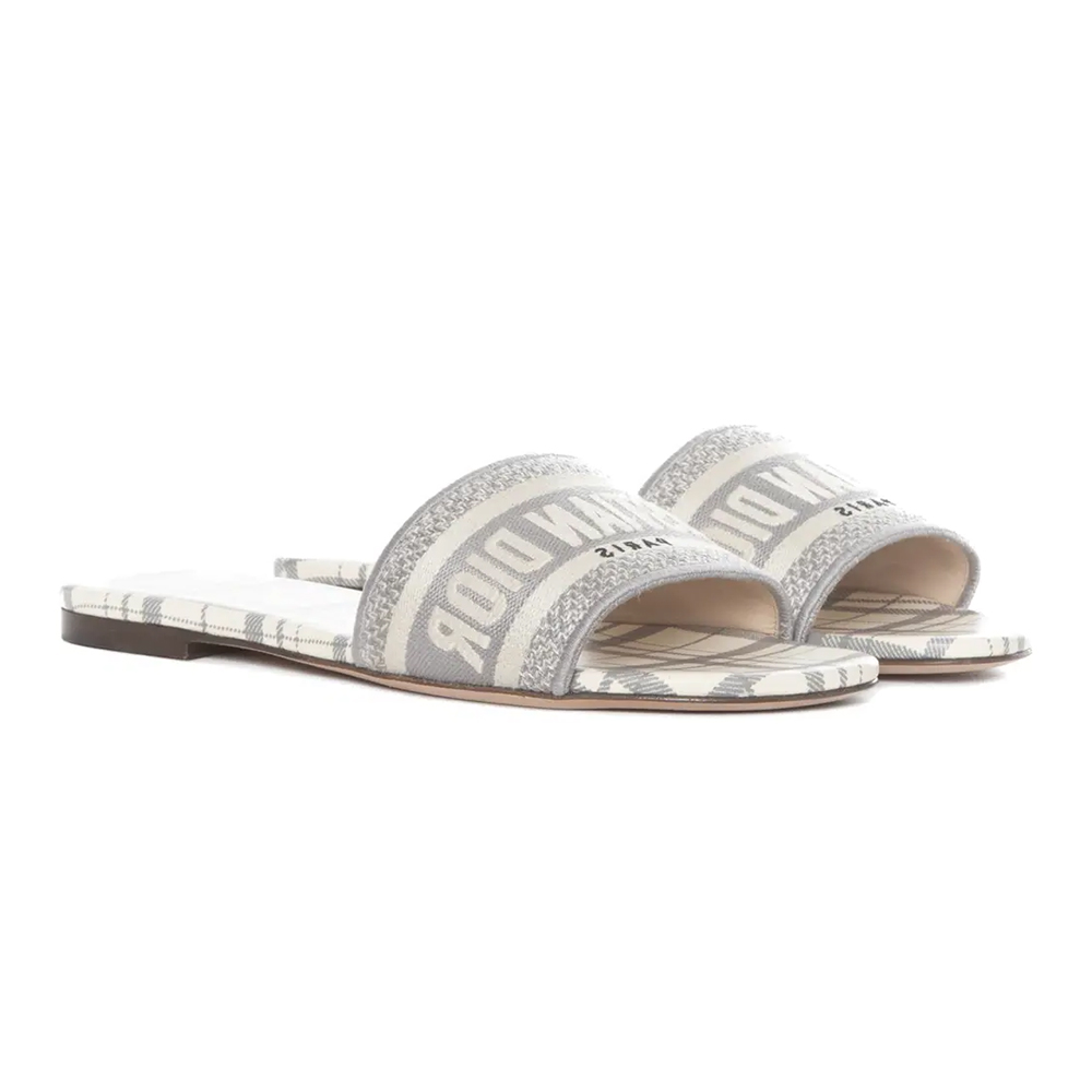 Dior DWAY Slide Slipper Sandals - Image 1