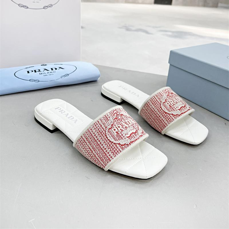 Prada Comfortable Flip-Flops Slide Sandal - Image 6