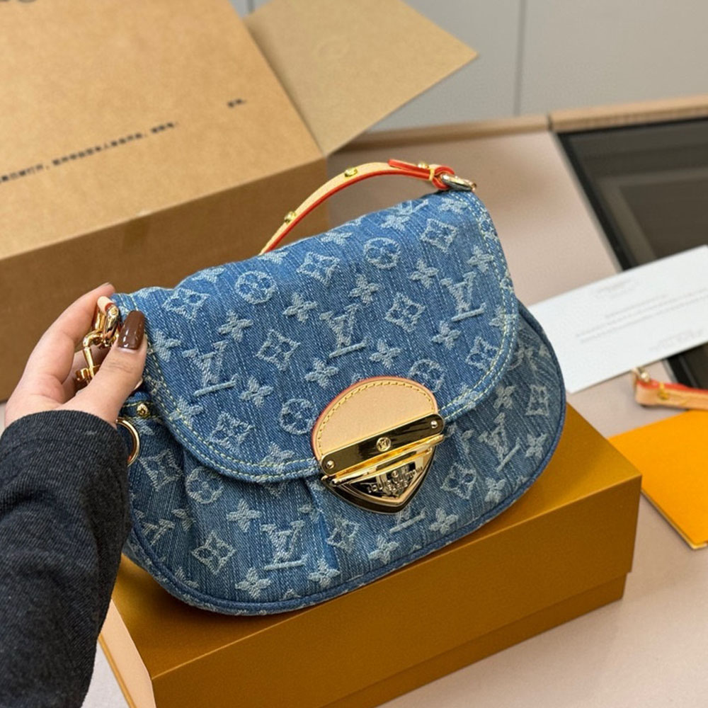 LV Sunset Denim Handbag - Image 3