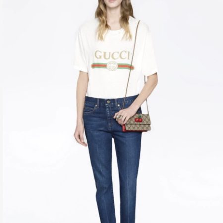Gucci Cherry Chain Bag& Cherry Wallet - Image 2