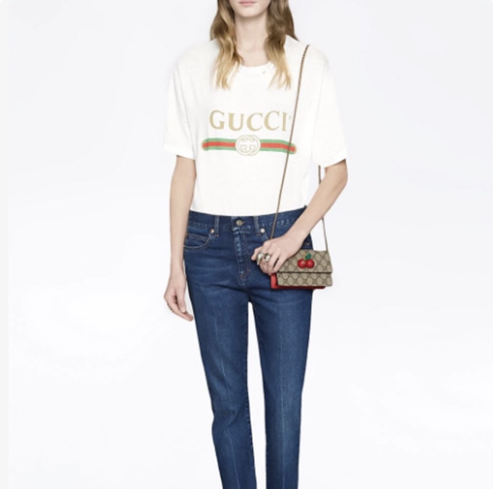 Gucci Cherry Chain Bag& Cherry Wallet - Image 2