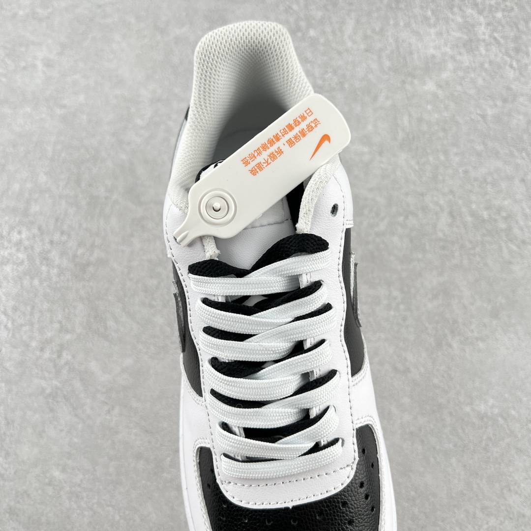 Nike Air Force Panda Black White - Image 6