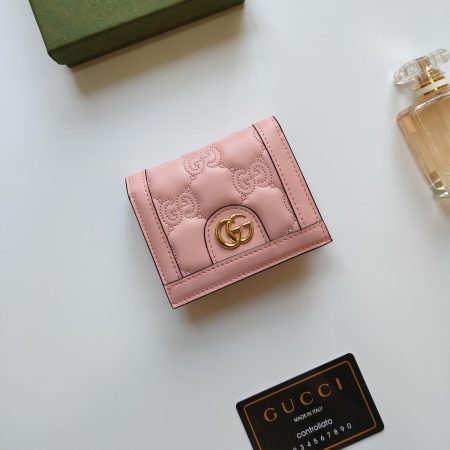 Gucci Unisex GG Marmont Card Case Wallet - Image 4