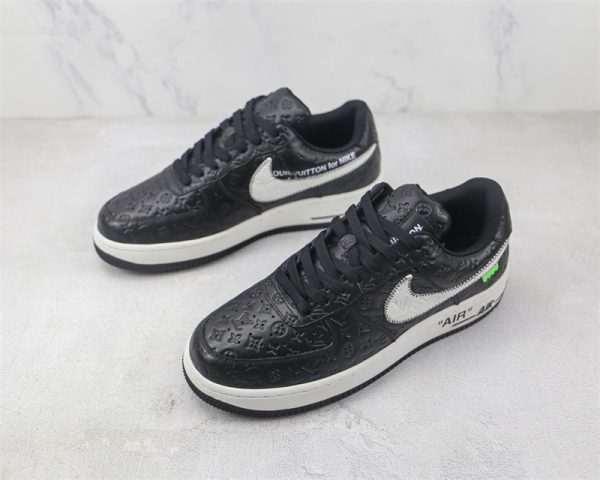LV x Nike Air Force 1'07 LV8 Low Black/white/LV Monogram
