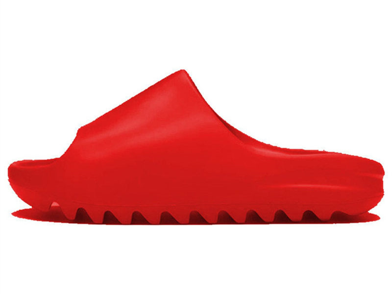 Yeezy Slides red - Image 1