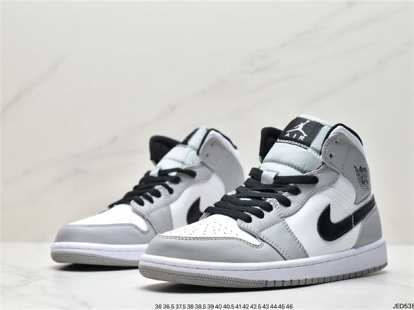 Jordan 1 Mid Light Smoke Grey 554724-092