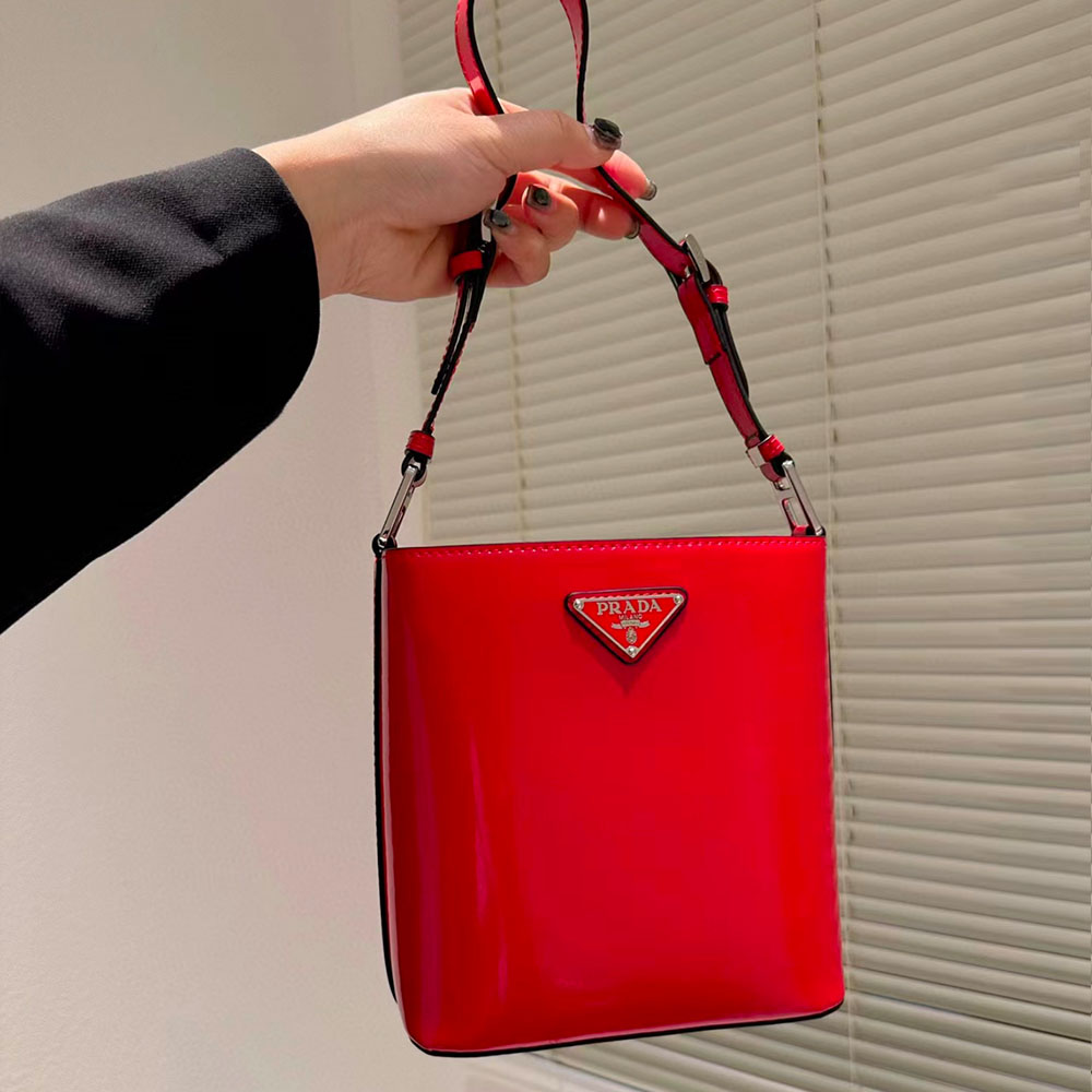 Prada Smooth Bucket Bag - Image 6