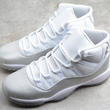 AIR Jordan 11 White Metallic Silver Vast Grey AR0715-100 - Image 13