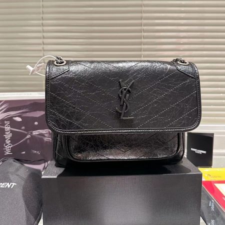 Saint Laurent YSL Niki Baby In Vintage Leather - Image 9