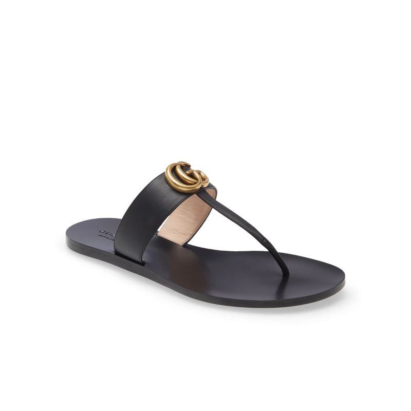 Gucci GG T-Strap Sandal - Image 2