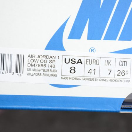 Air Jordan 1 Low X Fragment X Travis Scott DM7866-140 - Image 7