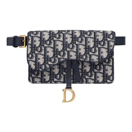 DIOR Oblique Saddle Crossbody Bag - Image 1
