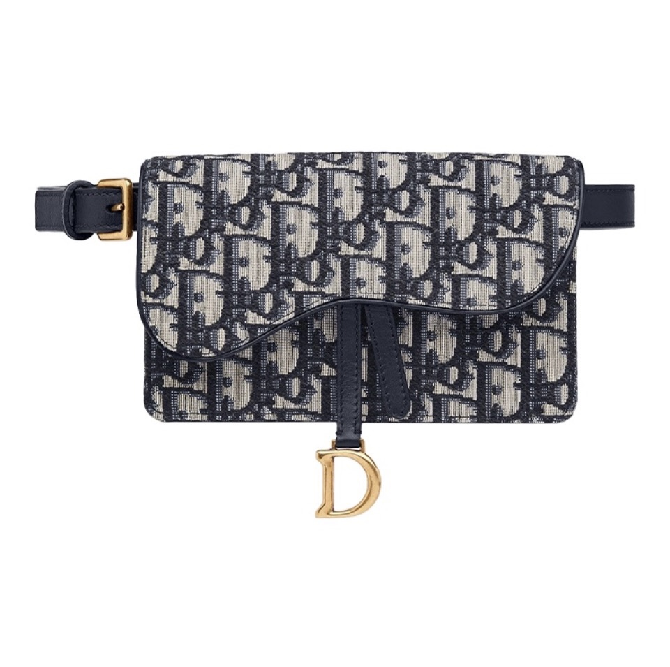 DIOR Oblique Saddle Crossbody Bag - Image 1