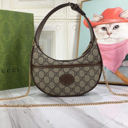 Gucci Marmont Half Moon Shoulder Bag - Image 8