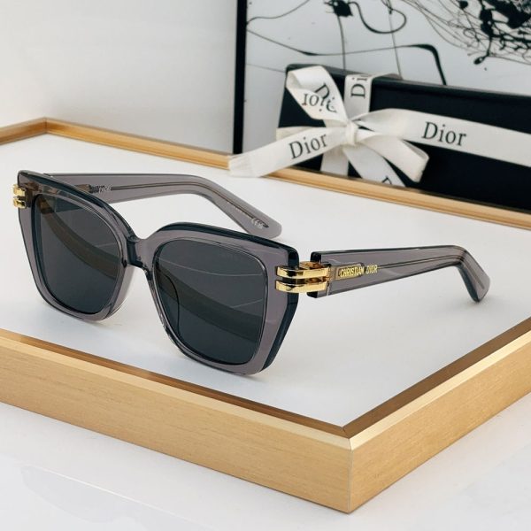 Dior Acetate Fibre Lrregular Lens sunglasses Top quality