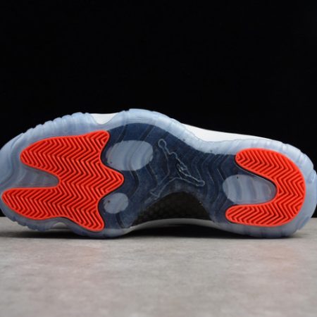 AIR JORDAN 11 RETRO LOW "INFRARED 23" black mens 528895-023 - Image 8