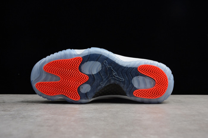 AIR JORDAN 11 RETRO LOW "INFRARED 23" black mens 528895-023 - Image 8