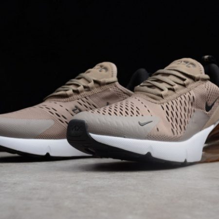 NIKE mens Air Max 270 Sepia Stone Black/ Summit White AH8050-200 - Image 6
