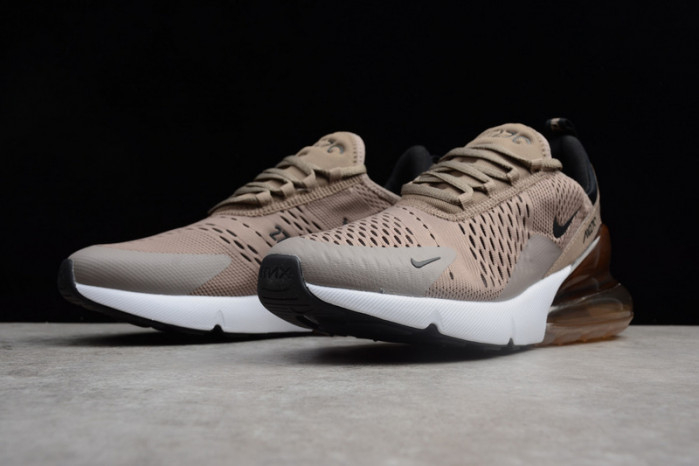 NIKE mens Air Max 270 Sepia Stone Black/ Summit White AH8050-200 - Image 6