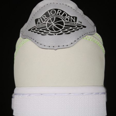 Jordan 1 Retro Low White Ghost Green Black DM7837-10R - Image 3