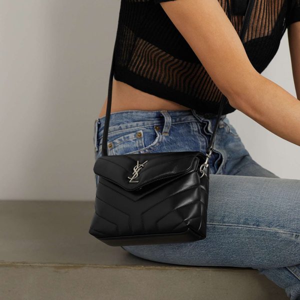 SAINT LAURENT YSL Loulou Toy quilted leather shoulder bag